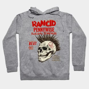 Rancid skull Hoodie